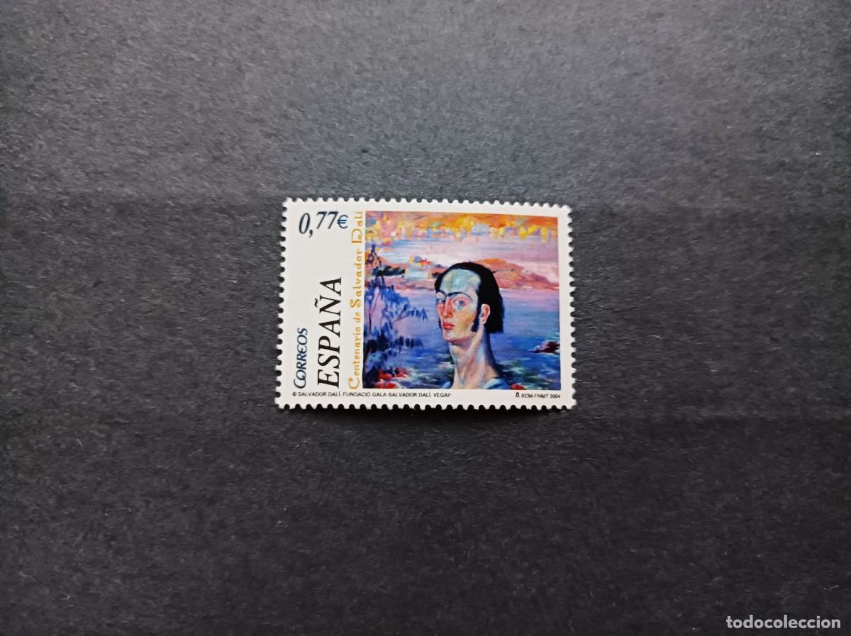 Briefmarken: Sello nuevo. Personajes. Centenario Nacimiento Salvador Dali. 11 Mayo de 2004. Edifil 4081.