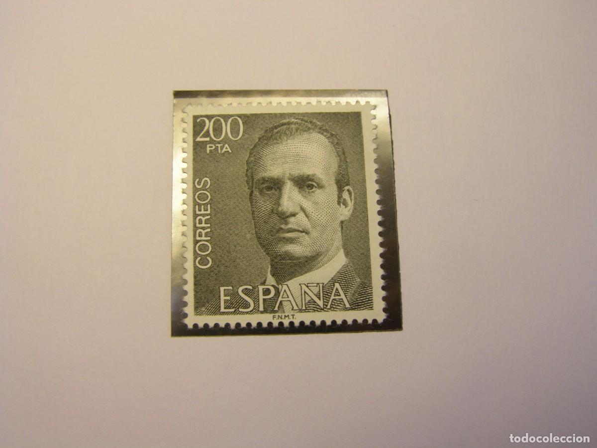 Sellos: Sello 200 pesetas, Juan Carlos I&ordm;