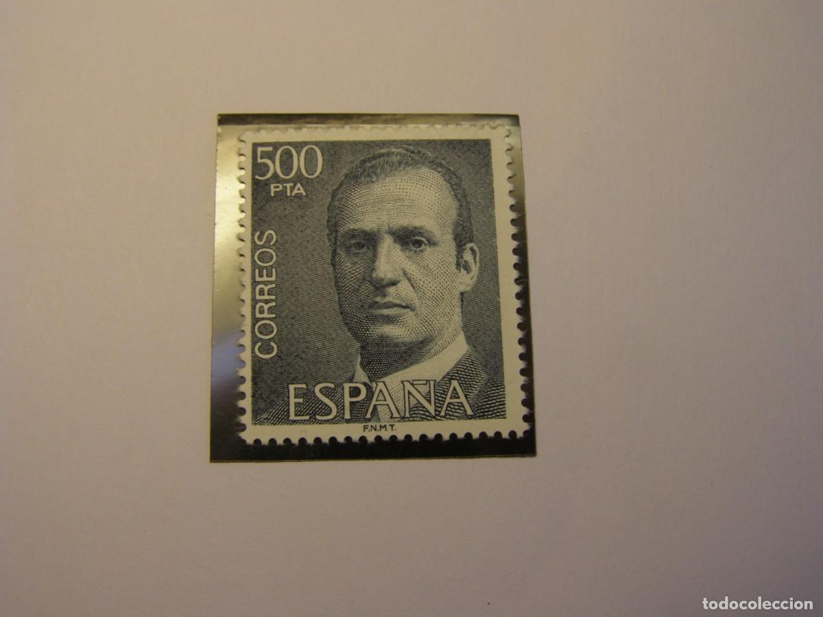 Sellos: Sello 500 pesetas, Juan Carlos I&ordm; Nuevo, sin usar.