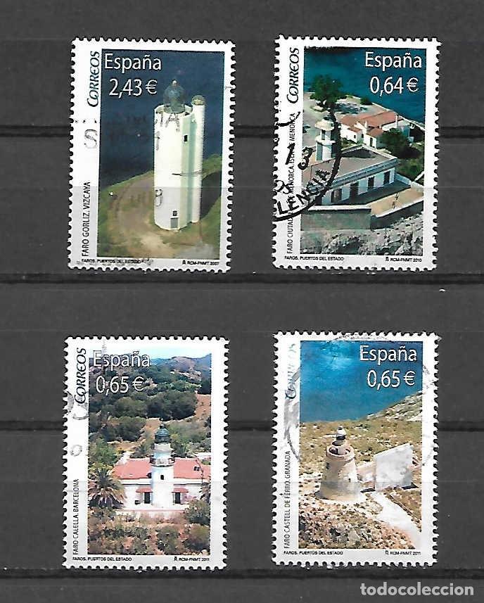 Sellos: Faros de Espa&ntilde;a. sellos a&ntilde;os 2007/2011