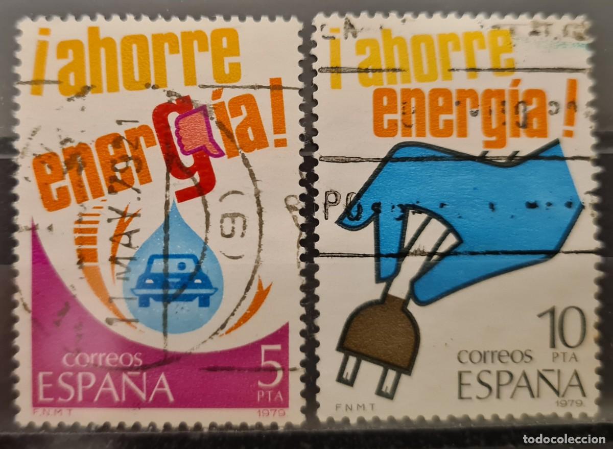 Sellos: Serie de sellos usados de Espa&ntilde;a 1979: economizaci&oacute;n de la energ&iacute;a