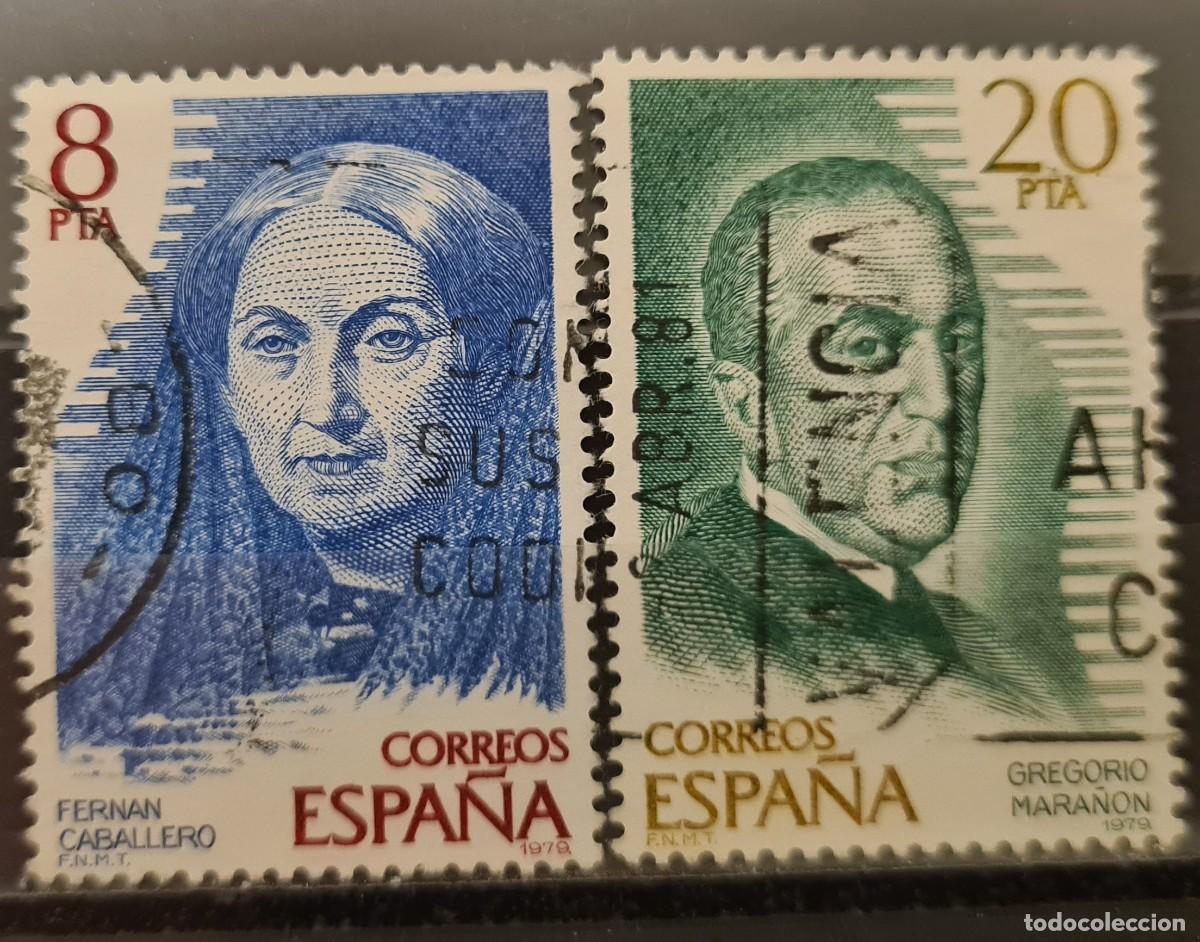 Sellos: Serie de sellos usados de Espa&ntilde;a 1979: personalidades espa&ntilde;olas