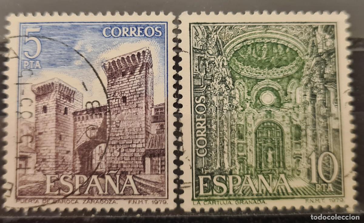Sellos: Serie de sellos usados de Espa&ntilde;a 1979: turismo