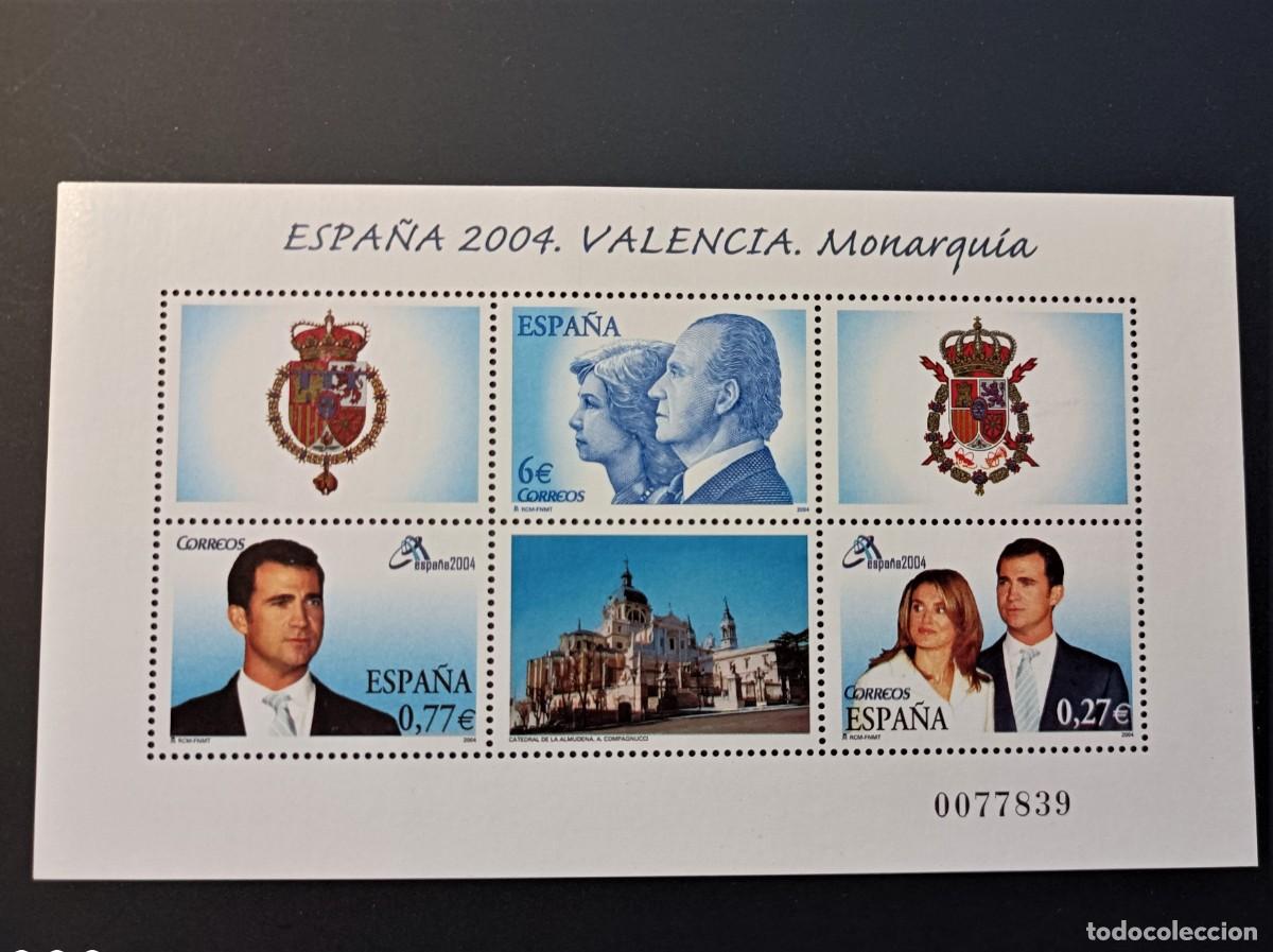 Sellos: Sello nuevo. Exposici&oacute;n Mundial Filatelia. Espa&ntilde;a 2004. 24 Mayo 2004 Edifil SH 4087.