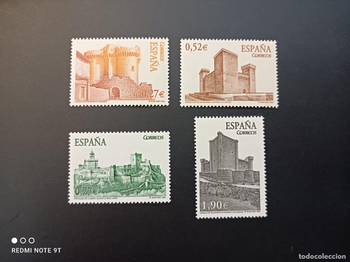 Sellos: Sellos nuevos. Castillos 2004. Serie completa. 2004. Edifil 4097/100.