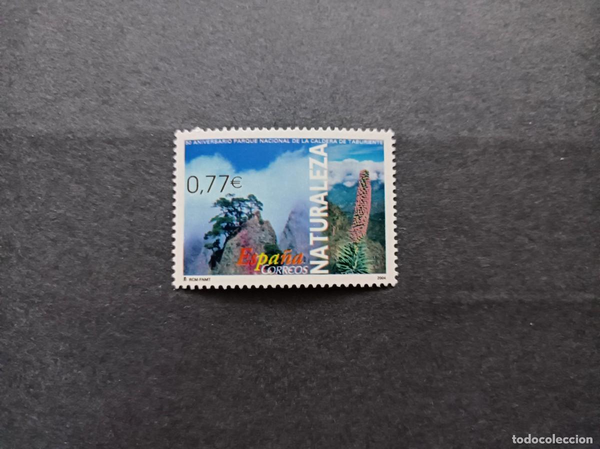 Sellos: Sello nuevo. Naturaleza. P. Caldera de Taburiente. La Palma. 21 Octubre 2004. EDIFIL 4124.