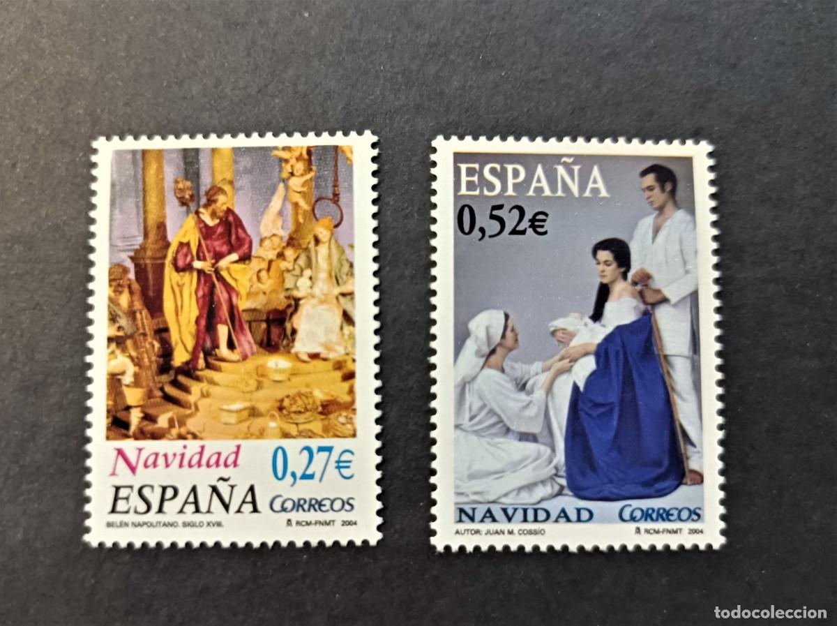 Sellos: Sellos nuevos. Navidad 2004. Serie completa. 17 Noviembre 2004. Edifil 4128/29.