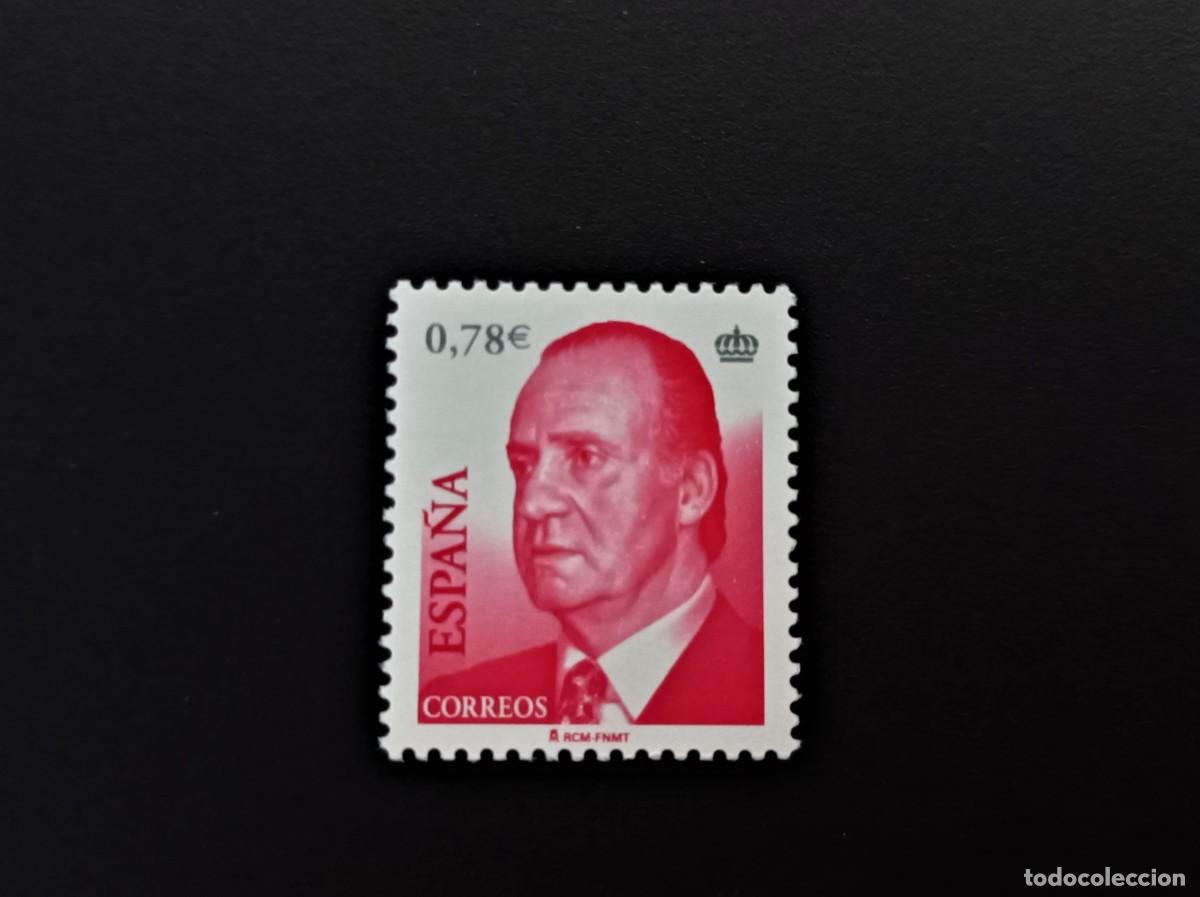 Sellos: Sello nuevo. Serie B&aacute;sica Rey Juan Carlos . Sello de 0.78 Euros. 14 Enero de 2005. Edifil 4146.