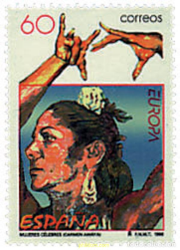Sellos: 85478 MNH ESPA&Ntilde;A 1996 EUROPA CEPT. MUJERES CELEBRES