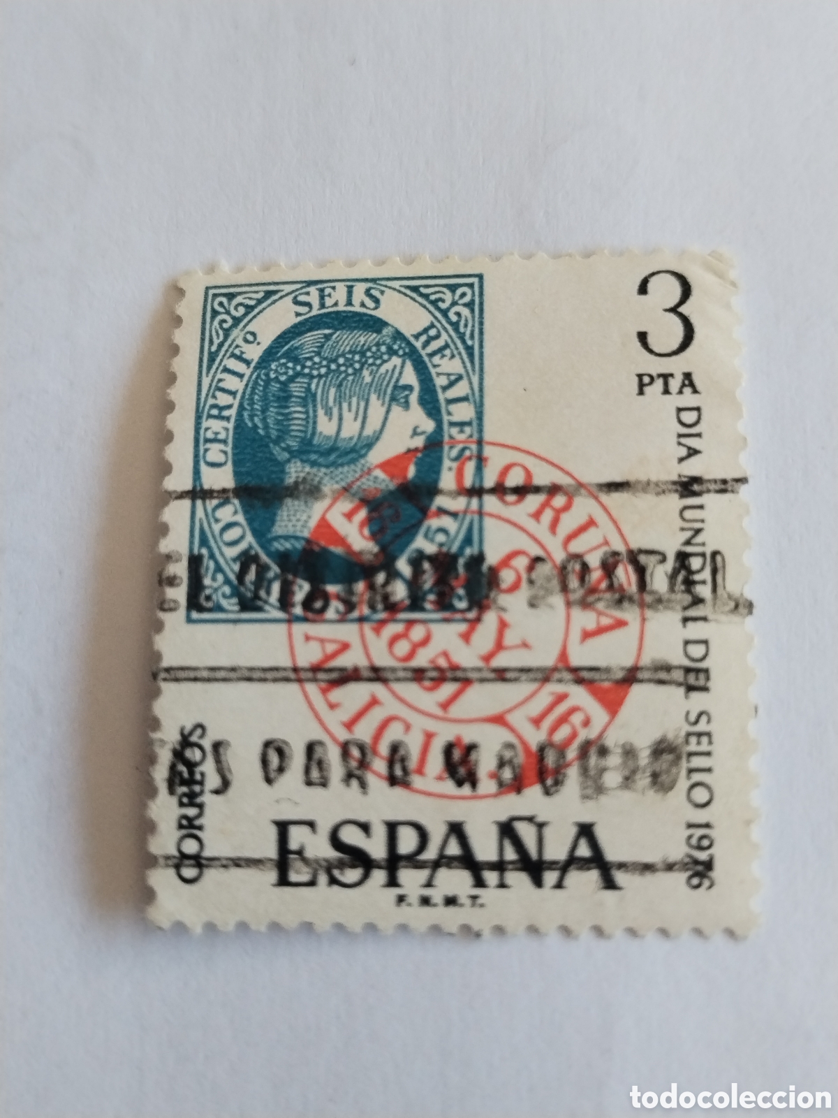 Sellos: Dia mundial del sello 1976 Espa&ntilde;a Edifil 2318