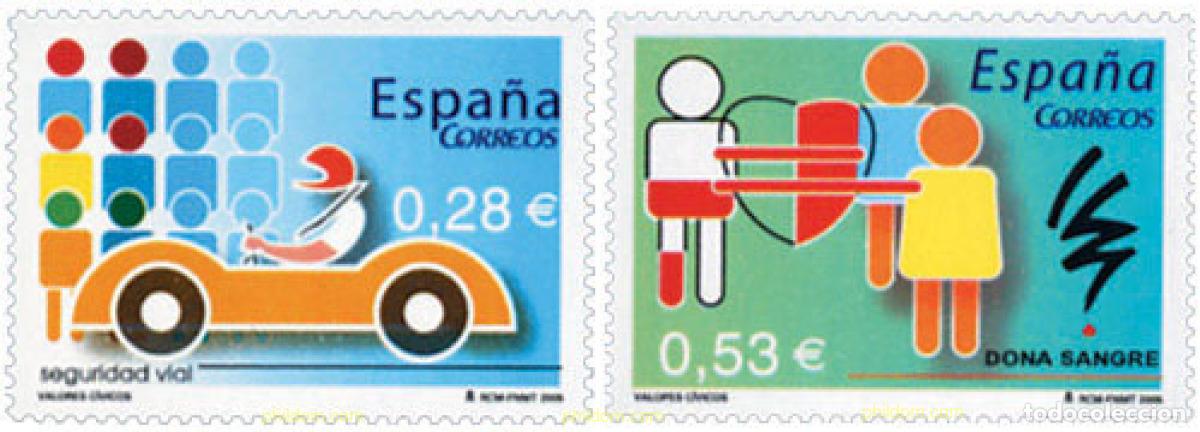 Sellos: 152860 MNH ESPA&Ntilde;A 2005 VALORES CIVICOS