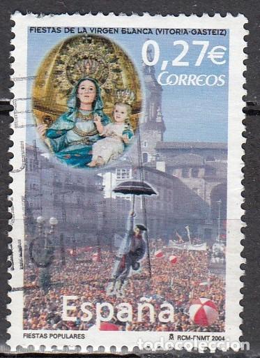 Sellos: ESPA&Ntilde;A 2004 - Edifil 4111 &ordm; USADO - Fiestas Populares. Virgen Blanca