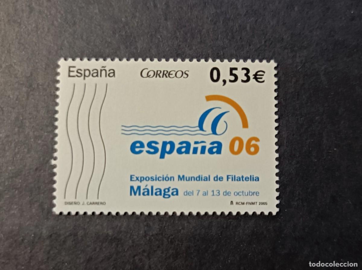 Sellos: Sello nuevo. Exposici&oacute;n M. Filatelia. Espa&ntilde;a 2006. 6 de Octubre de 2005. Edifil 4185.