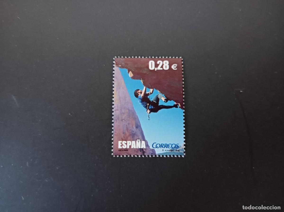 Briefmarken: Sello nuevo. Al Filo de lo Imposible. Escalada (Riglos). 24 de Octubre 2005. Edifil SH 4193F.