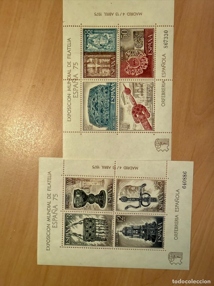 Francobolli: Sellos. 4 hojitas de Espa&ntilde;a. Edifil 2252/2253, 2583, 2591