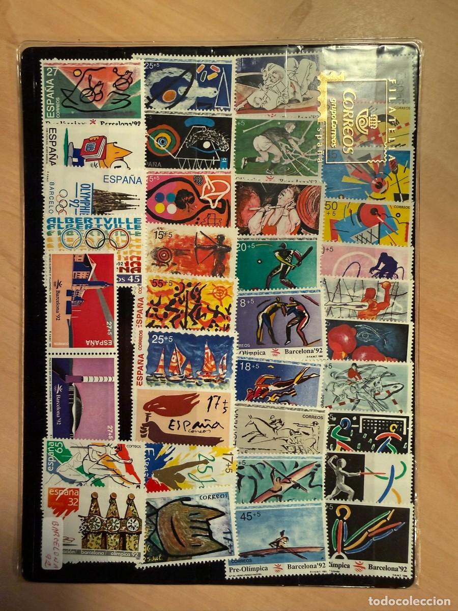 Timbres: Sellos. Edifil 2908/9, 2963/6, 2994/7, 3025/7, 3054/6, 3076/8, 3104/6, 3134/6, 3157/9, 3192