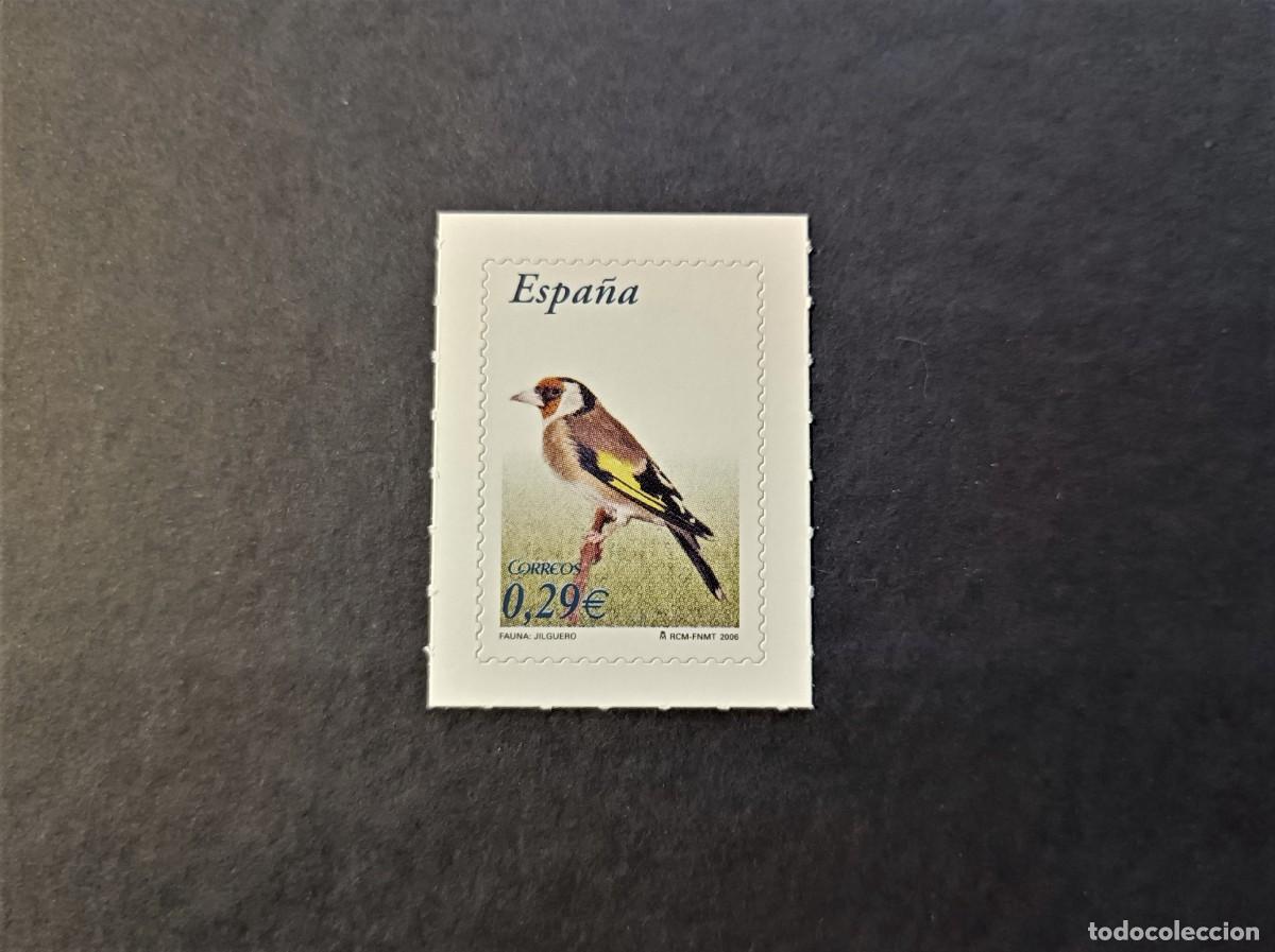 Sellos: Sello nuevo. Flora y Fauna. Jilguero. 1 de Abril de 2006. Edifil 4214.