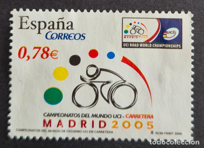 Sellos: Espa&ntilde;a 2005 - Campeonato del Mundo de Ciclismos en carretera, 0.78&euro; (Edifil 4184 &ordm;)