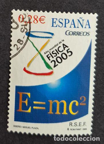 Sellos: Espa&ntilde;a 2005 - A&ntilde;o mundial de la F&iacute;sica, 0.28&euro; (Edifil 4163 &ordm;)