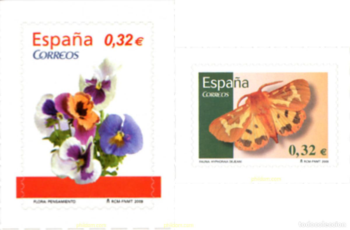 Sellos: 233424 MNH ESPA&Ntilde;A 2009 FLORA Y FAUNA
