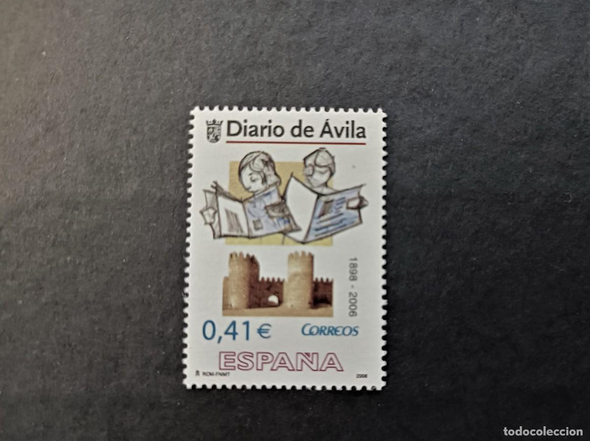 Sellos: Sello nuevo. 2006. Diarios Centenarios. Diario de Avila. 20 de Abril de 2006. Edifil 4232.
