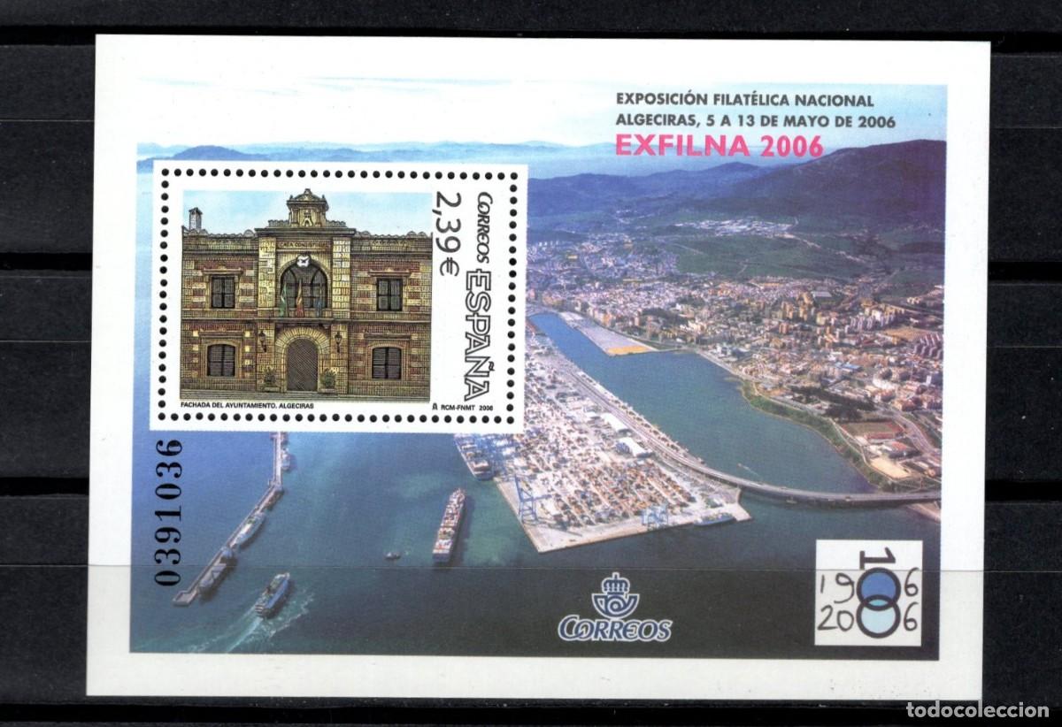 Sellos: Sello nuevo. Exposici&oacute;n Filatelia Exfilna 2006. Algeciras. 5 de Mayo 2006. Edifil SH 4236.