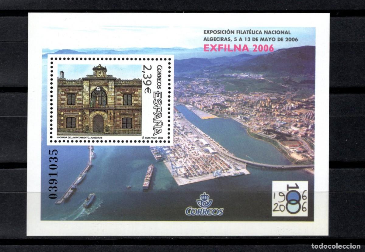Sellos: Sello nuevo. Exposici&oacute;n Filatelia Exfilna 2006. Algeciras. 5 de Mayo 2006. Edifil SH 4236.