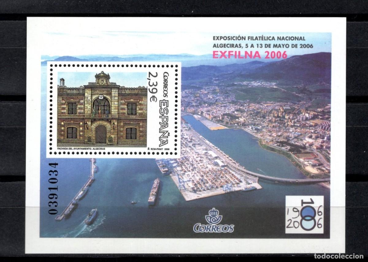 Sellos: Sello nuevo. Exposici&oacute;n Filatelia Exfilna 2006. Algeciras. 5 de Mayo 2006. Edifil SH 4236.