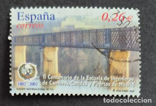 Sellos: Espa&ntilde;a 2003 - II centenario Escuela de Ingenieros de Caminos de Madrid, 0.26&euro; (Edifil 3966 &ordm;)