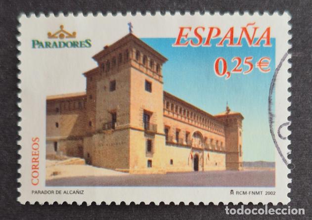 Sellos: Espa&ntilde;a 2002 - Paradores, parador de Alca&ntilde;iz, 0.25&euro; (Edifil 3942 &ordm;)