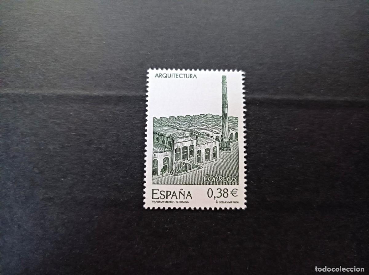 Sellos: Sello nuevo. Vapor Aymerich. Fabrica Textil (Tarrasa). 8 Junio 2006. Edifil 4244.