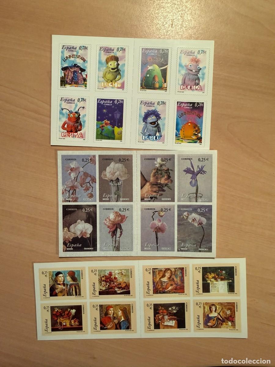 Sellos: Sellos. 3 canet. Edifil 3869/3976, 3925/3932, 4176/4183