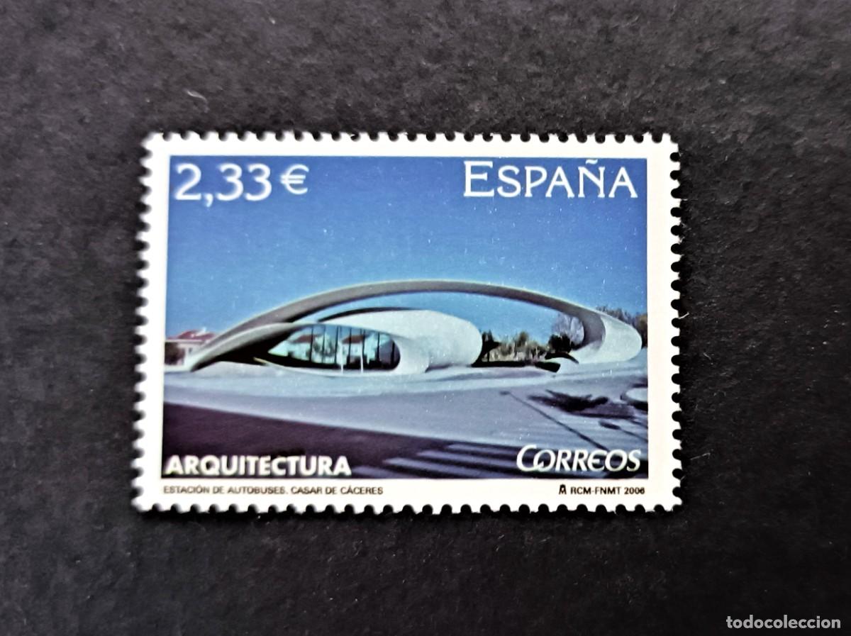 Sellos: Sello nuevo. Estaci&oacute;n Autobuses Casar de Caceres. Caceres. 8 Junio 2006. Edifil 4248.