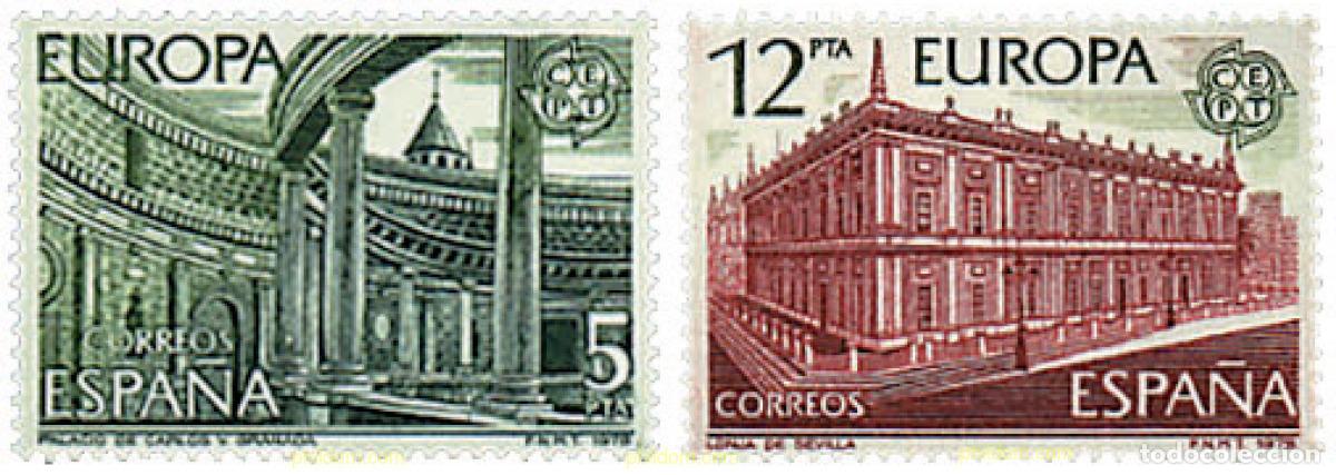 Sellos: 85009 MNH ESPA&Ntilde;A 1978 EUROPA CEPT. ARQUITECTURA