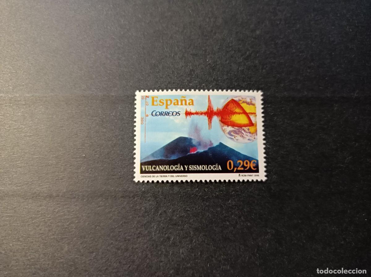 Sellos: Sello nuevo. Ciencias Tierra y Universo. V. y Sismolog&iacute;a. 13 Julio de 2006. Edifil 4254.