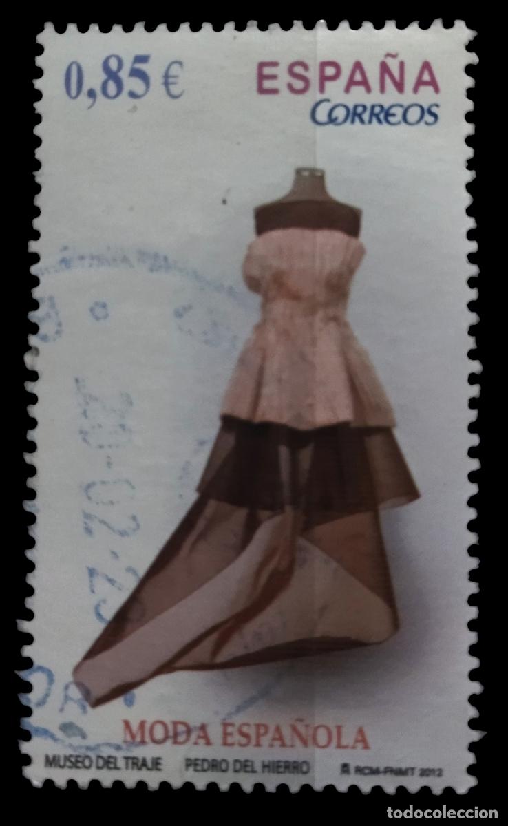 Sellos: ESPA&Ntilde;A 2012 Moda Espa&ntilde;ola. Museo del Traje. USADO.