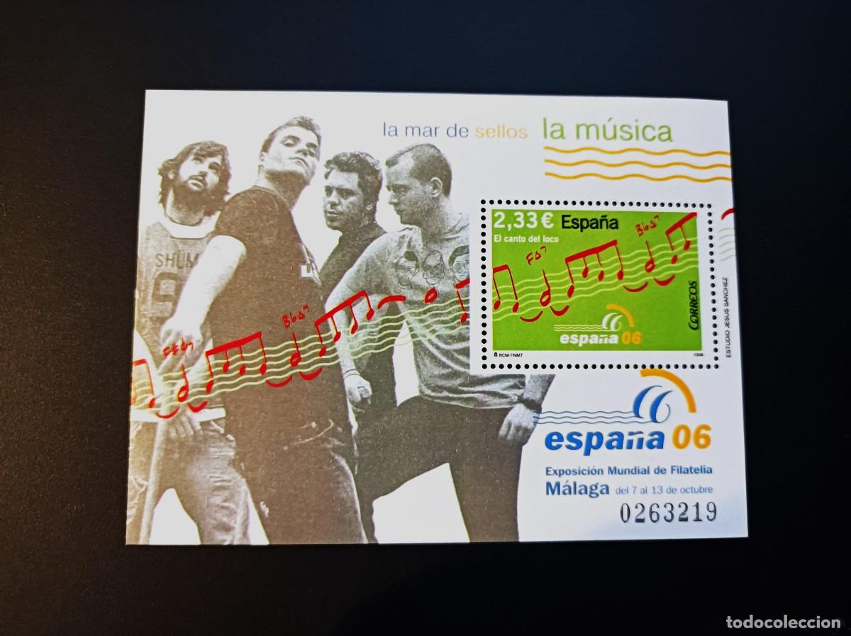 Sellos: Sello nuevo. Exposici&oacute;n Mundial F. El Canto del Loco 15 de Octubre de 2006. Edifil 4271.
