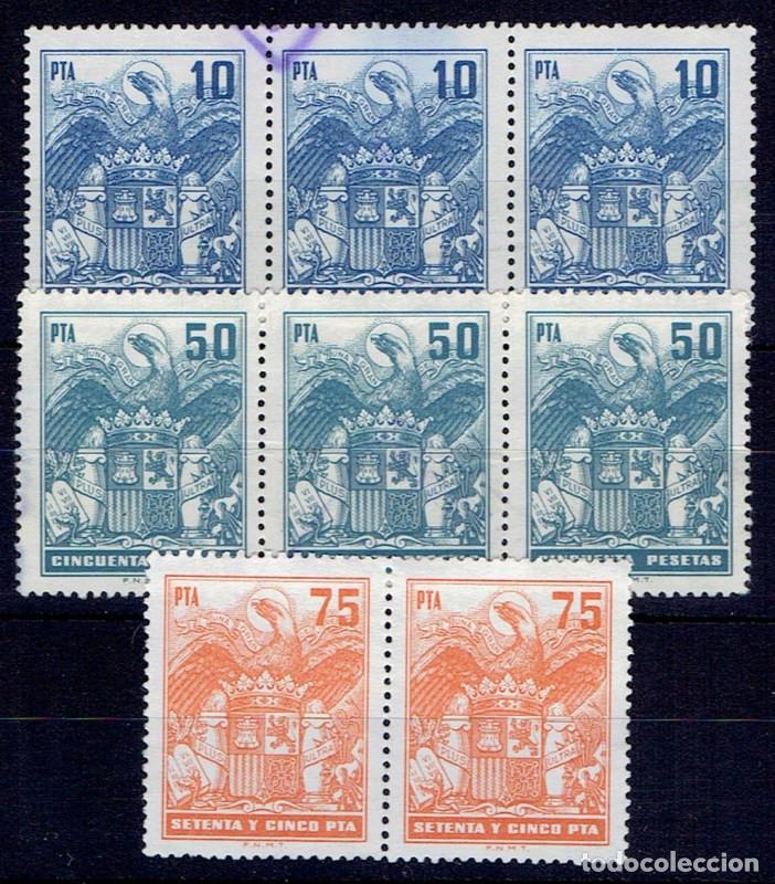 Sellos: FA6138. 1976/1983. Fiscales para Polizas