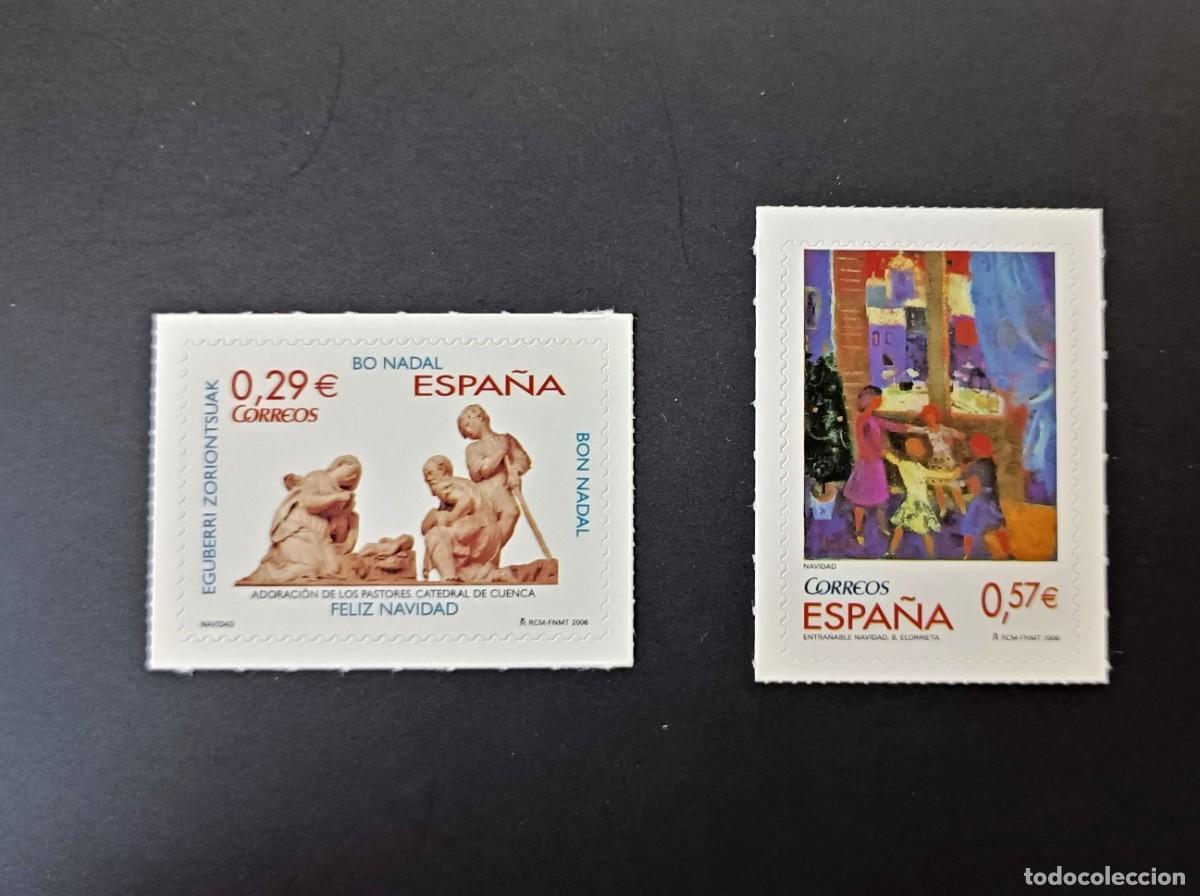 Sellos: Nuevos. Sellos Autoadhesivos. Navidad. Serie completa. 2 Noviembre 2006. Edifil 4278/79.