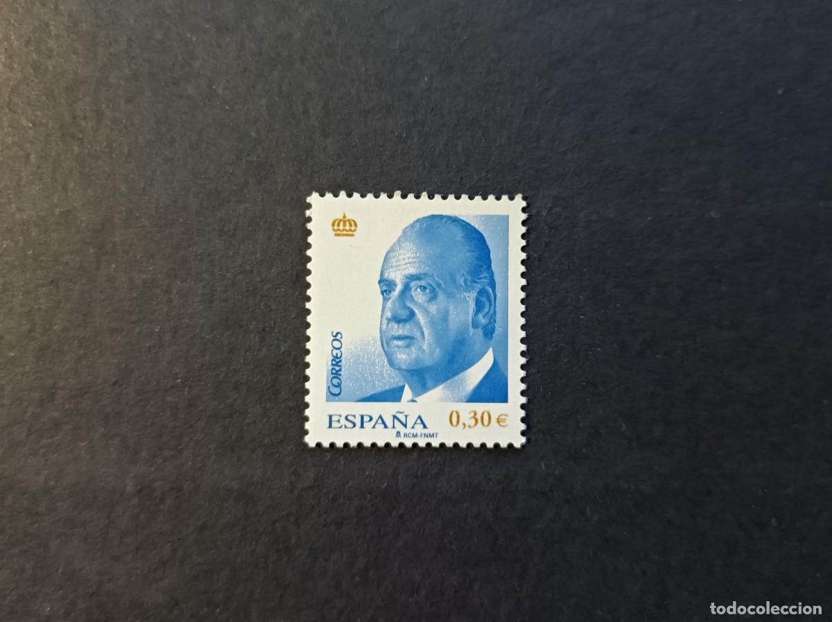 Sellos: Sello nuevo. Serie B&aacute;sica Rey Juan Carlos, Sello de 0.30 Euros. 13 de Enero 2007. Edifil 4296.