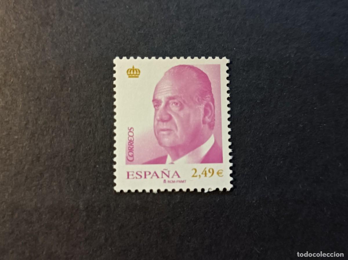 Sellos: Sello nuevo. Serie B&aacute;sica Rey Juan Carlos. Sello de 2.49 Euros. 13 de Enero de 2007. Edifil 4299.