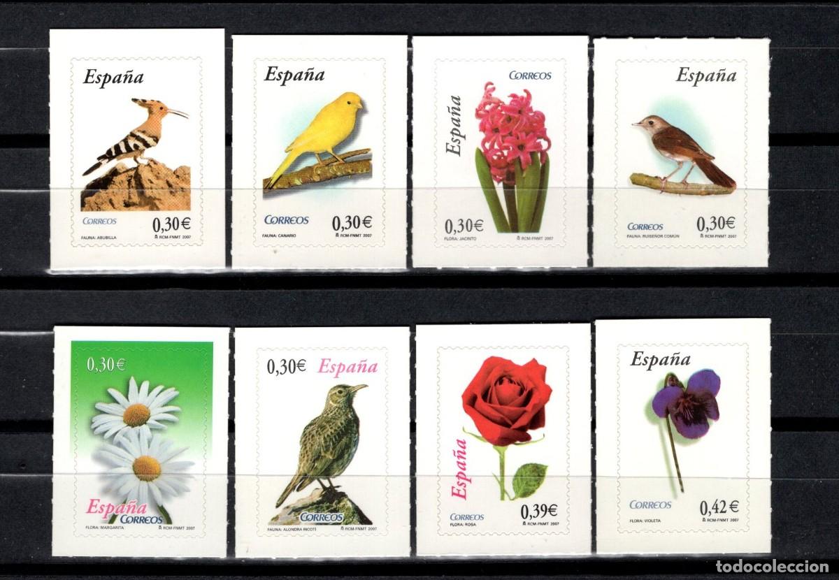 Sellos: Sellos nuevos. Sellos Autoadhesivos. Flora y Fauna. Serie completa. Edifil 4300/07