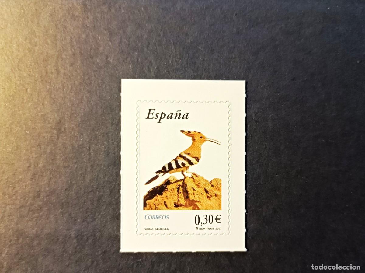 Sellos: Sello nuevo. Sello Autoadhesivo. Flora y Fauna. Abubilla. 20 de Enero de 2007. Edifil 4300.