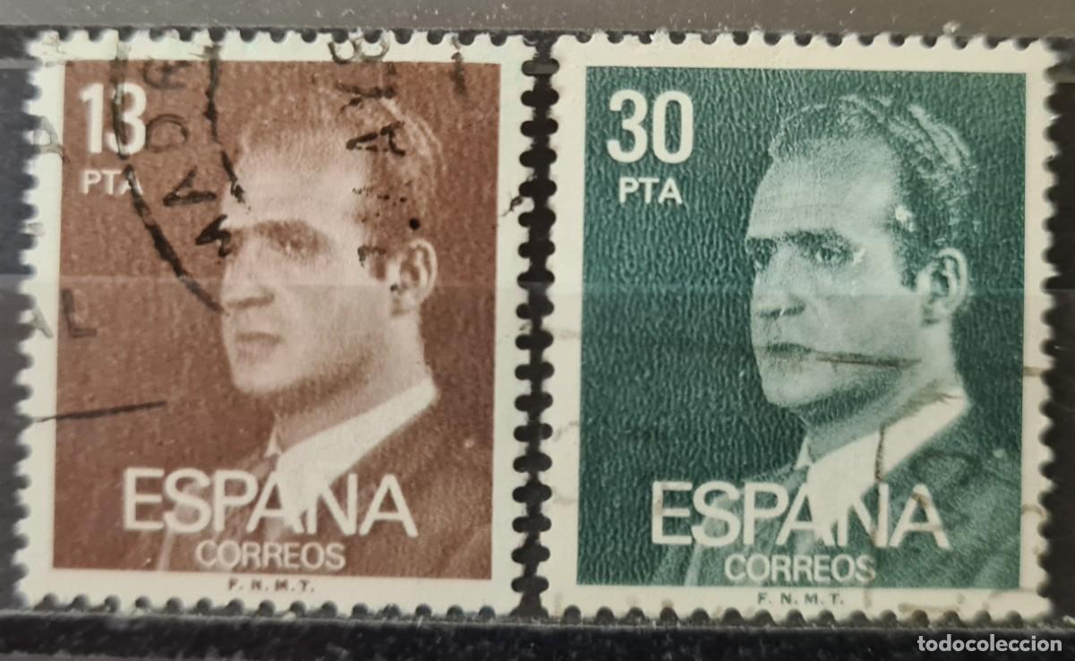 Francobolli: Serie completa de sellos usados de Espa&ntilde;a 1981: Rey Juan Carlos I