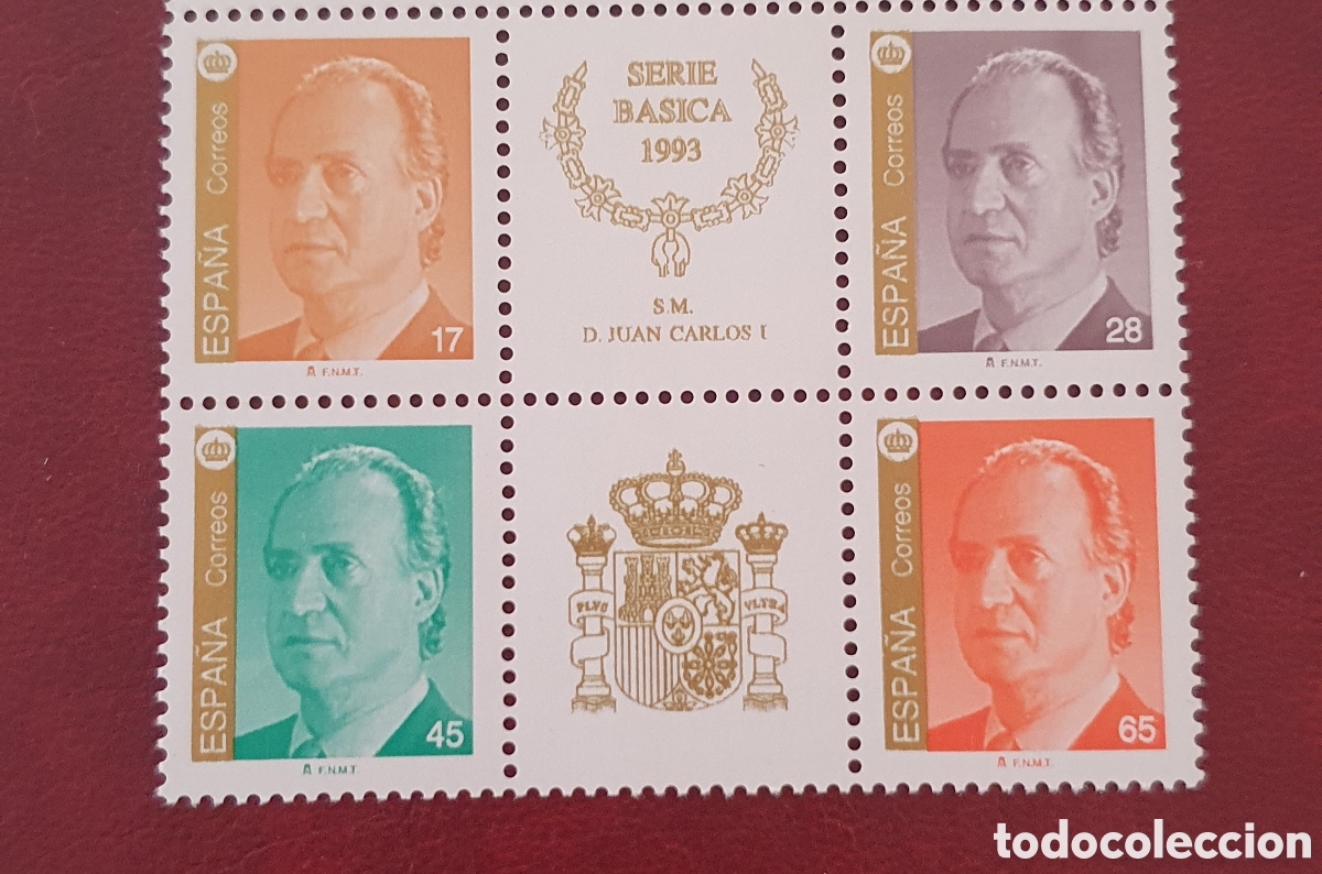 Sellos: Edifil 3259A 3260A 3261A 3262A