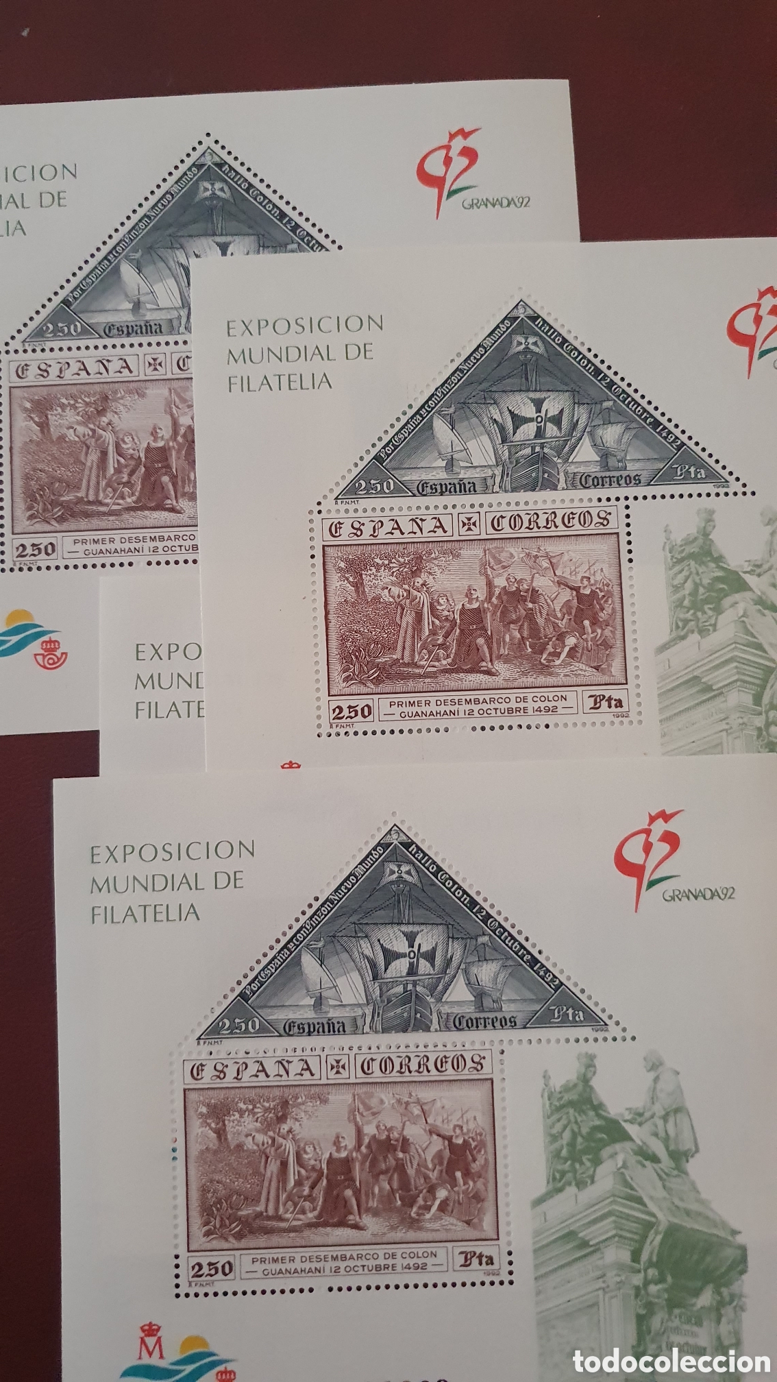 Sellos: Edifil 3195 HB. 4 hojas bloque. Valor cat&aacute;logo 36 &euro;