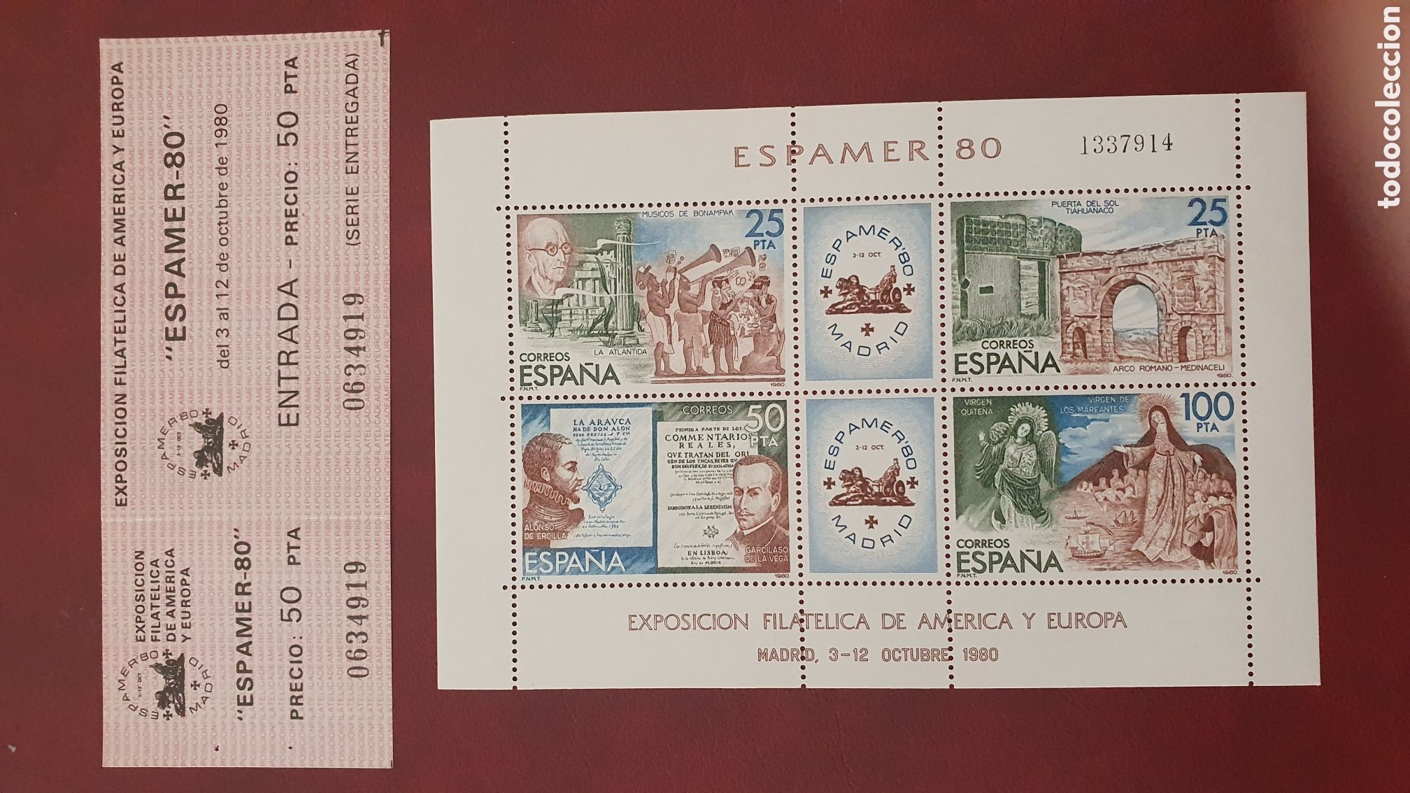Sellos: Edifil 2583 ESPAMER 80