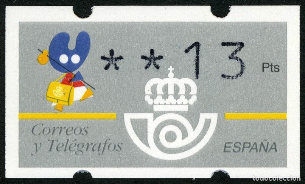 Sellos: ATM ESPA&Ntilde;A 1993 &middot; KL&Uuml;SSENDORF-PROSETECNISA &middot; **13 PESETAS, 4 D&Iacute;GITOS &middot; XACOBEO'93, A&Ntilde;O SANTO #ES012