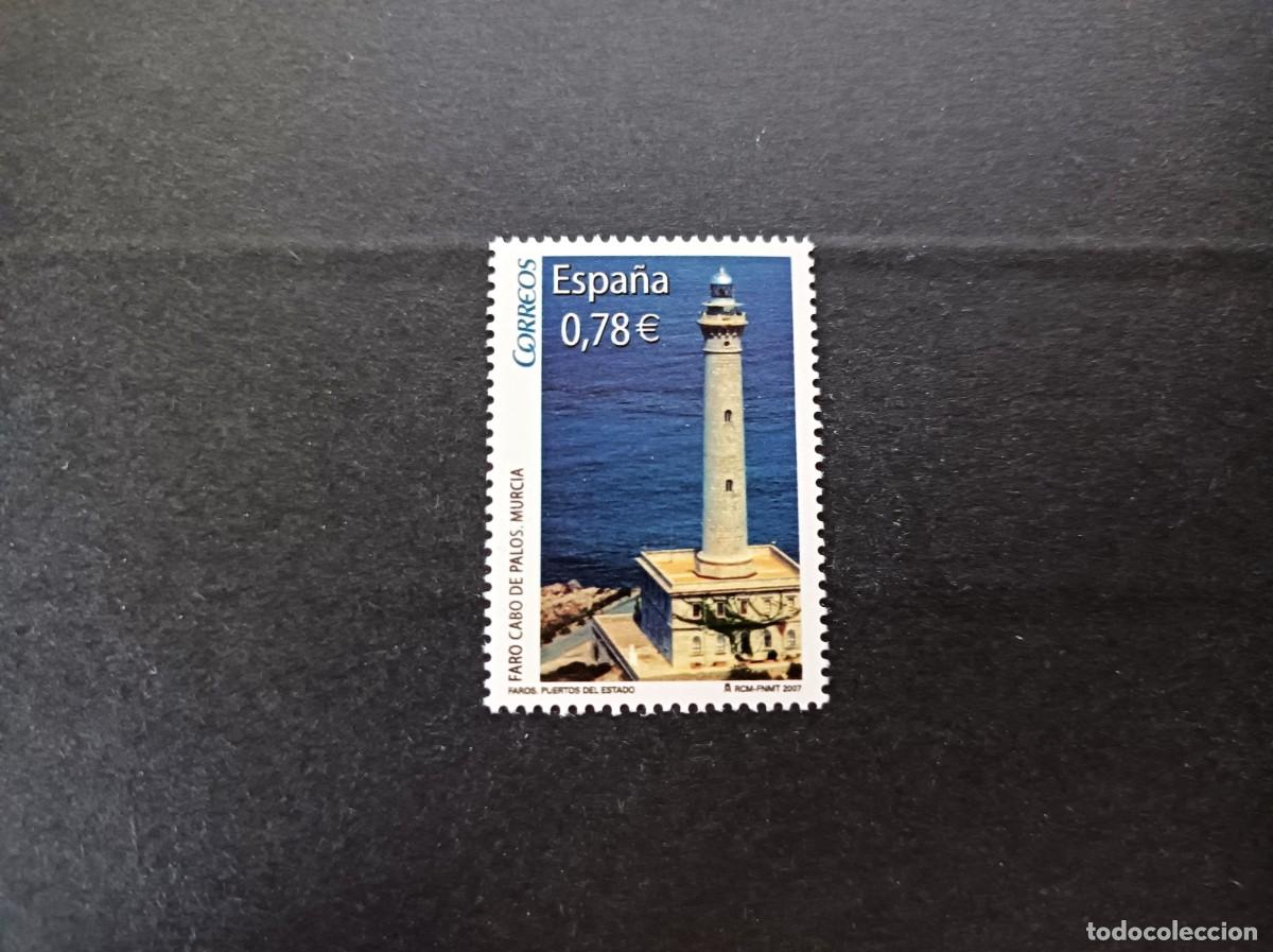 Sellos: Sello nuevo. Faros. Cabo de Palos (Murcia). 6 Septiembre 2007. Edifil 4348E.