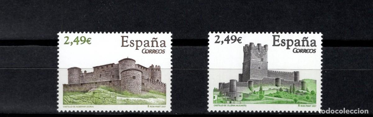 Sellos: Sellos nuevos. Castillos 2007. Serie completa. 10 de Septiembre de 2007. Edifil 4349/50.